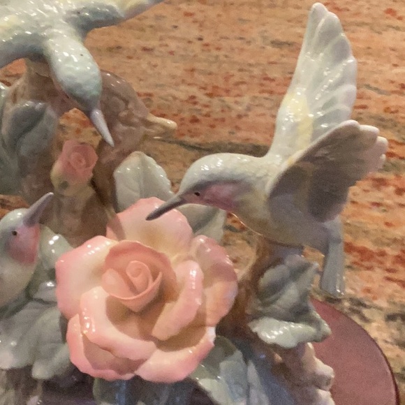 Porcelain birds and flower music box - Picture 5 of 5